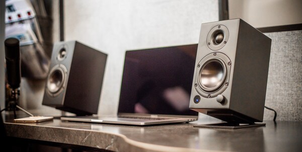 Main product image for Dayton Audio DS4 Desktop Speaker Stands240-744